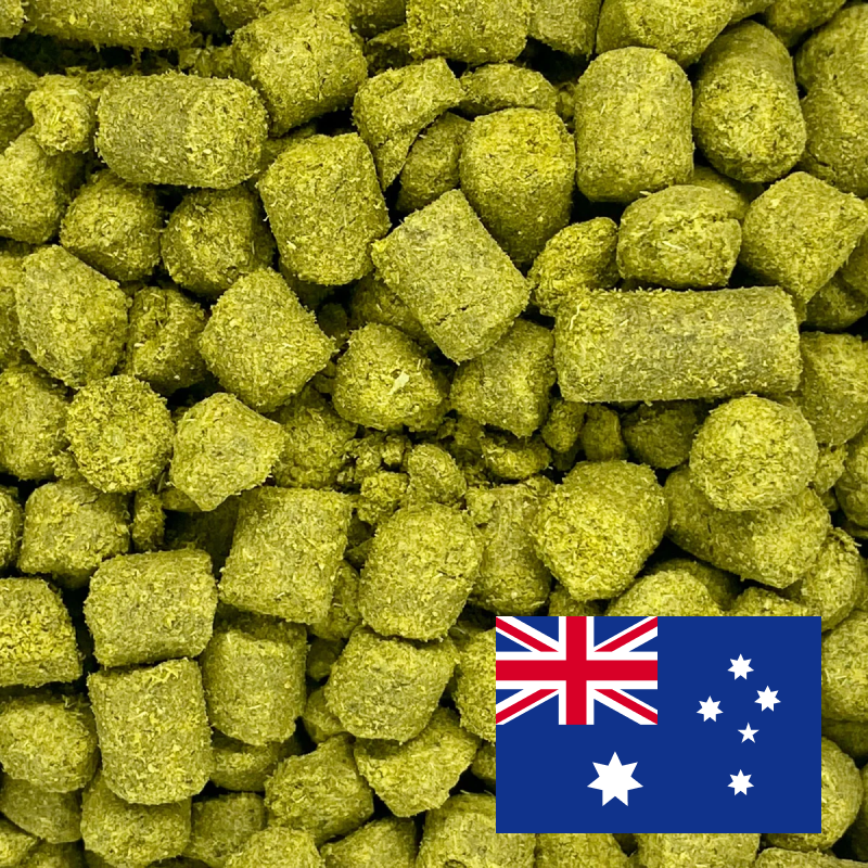 Galaxy® AU hopkorrel 1 kg hop pellets