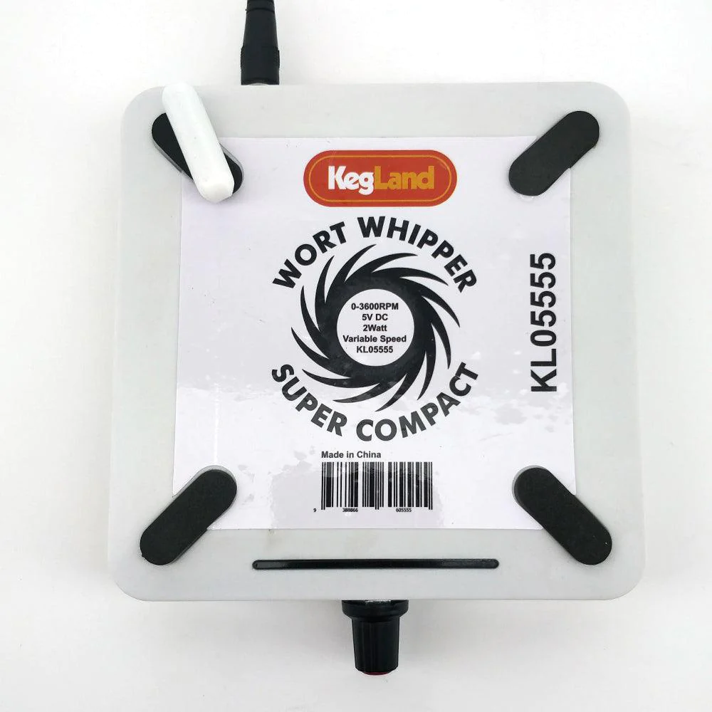 KegLand Wort Whipper super compact magneetroerder - Afbeelding 2