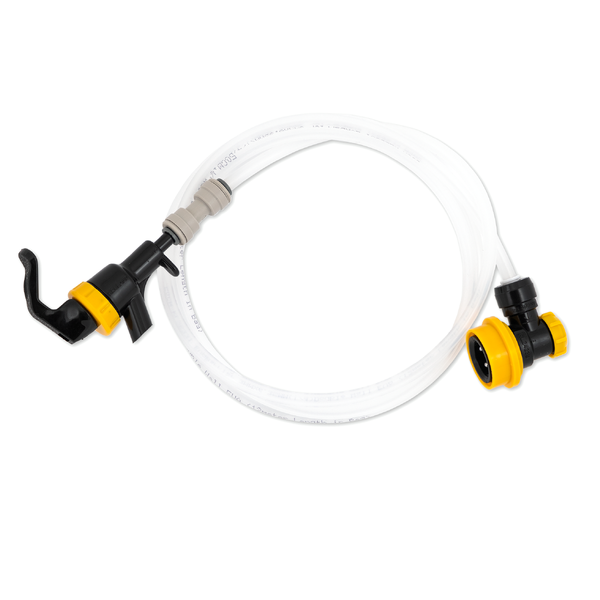 KegLand Oxebar minivat 8 liter met Hydra tap kit, picknick tapkraantje en CO2 charger met patronen - Afbeelding 12