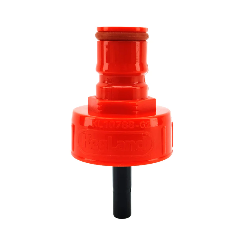 KegLand DuoTight Carbonation Cap rood (kunststof) voor petfles