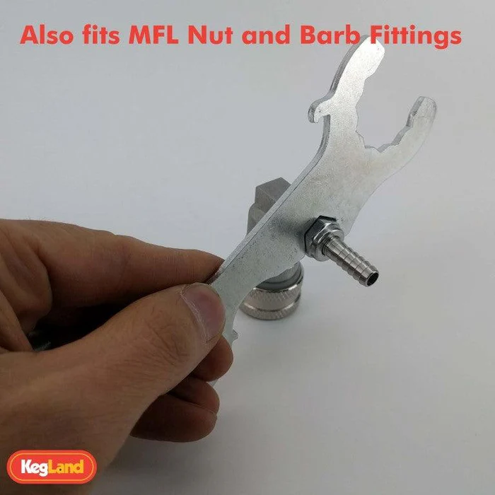 7-in-1 kranensleutel/moersleutel tool Faucet tap wrench - Afbeelding 9