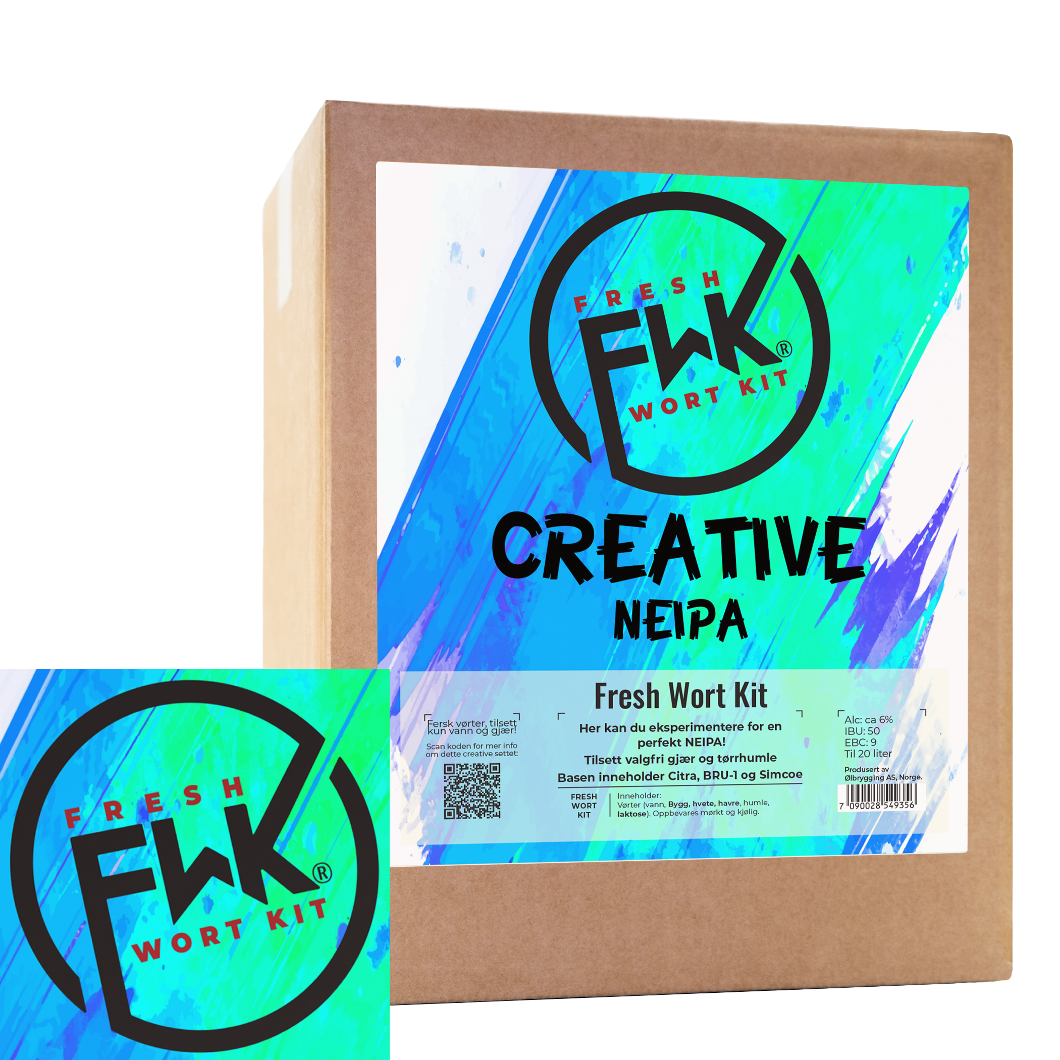 Fresh Wort Kit (FWK) Creative Series New England India Pale Ale (NEIPA)