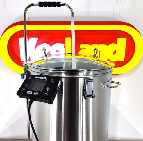 BrewZilla 65 liter Gen 4.1 all-in-one elektrische brouwketel met pomp 3500 Watt - Afbeelding 3
