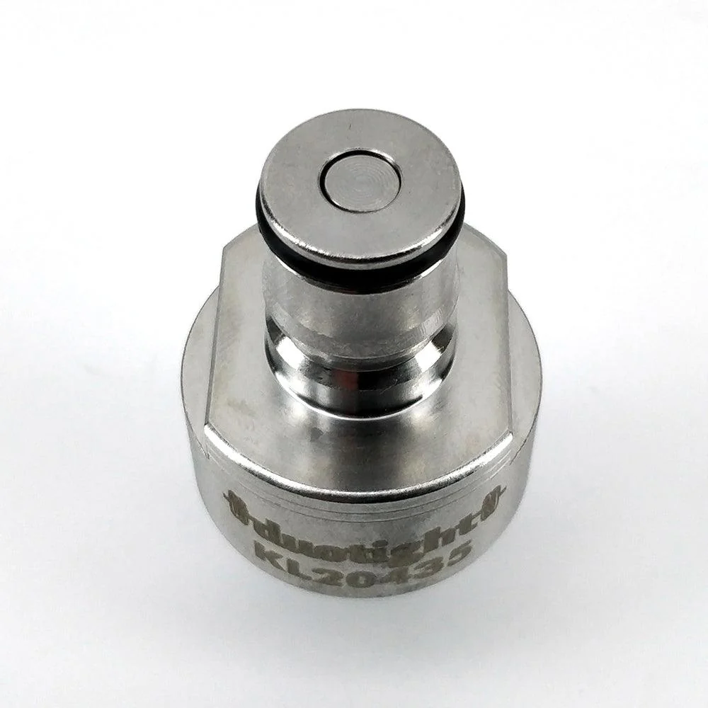 DuoTight Carbonation & Line Cleaning Cap (RVS) - Afbeelding 2